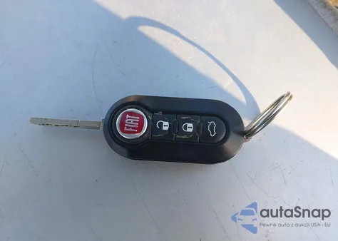 2013 Fiat 500E Battery Electric из США, поврежденный, VIN 3C3CFFGE7DT744353